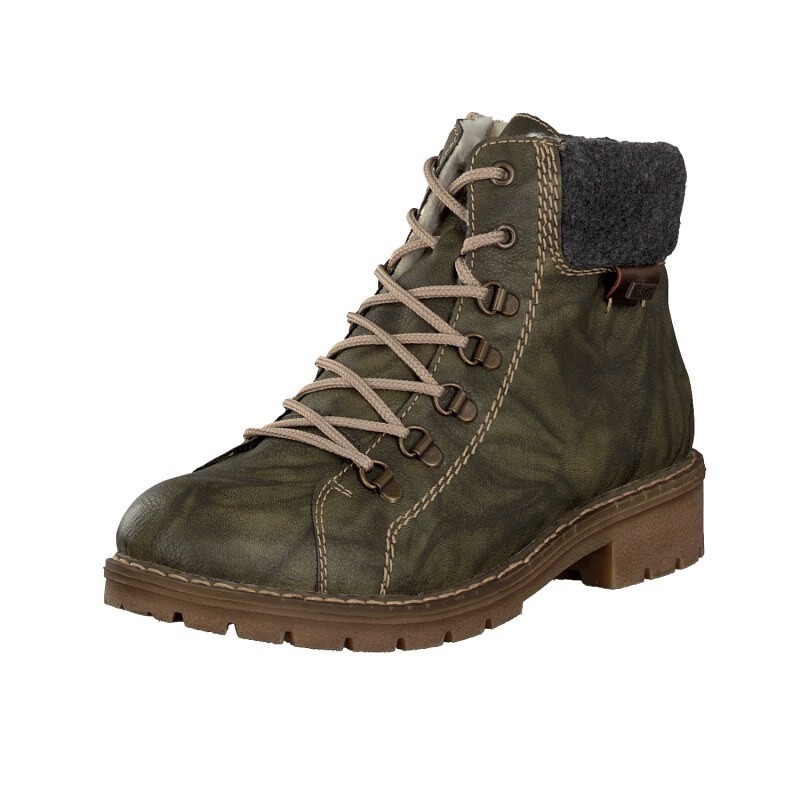 Botas Rieker Y9142-54 Para Mulher - Verdes